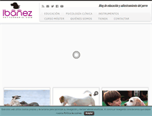 Tablet Screenshot of educacionyadiestramiento.com